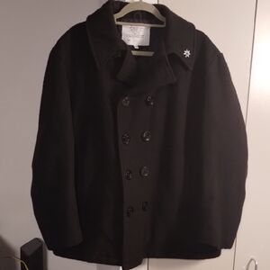 Men's Wool Blend Pea Coat